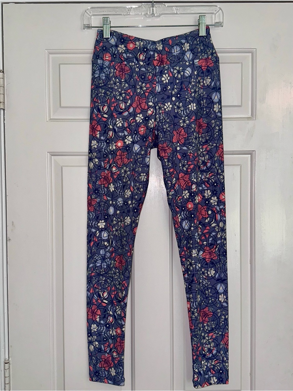 LuLaRoe Floral Geometric Leggings